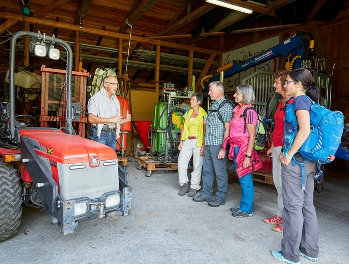 Weindegu und Besichtigung des Weinguts Kaiserspan Weindegu und Besichtigung des Weinguts Kaiserspan