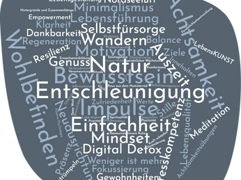 Schriftzüge: Einfach Achtsam