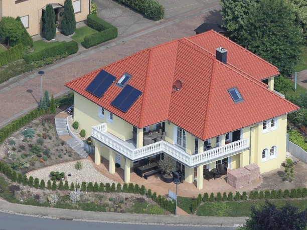 Hausansicht von oben Objekt Weißgerber