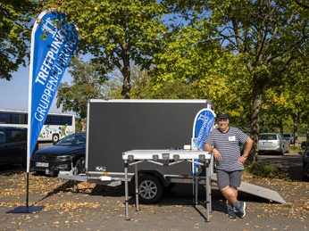 Jörg Ahlfeld führt durch das Hebewerk