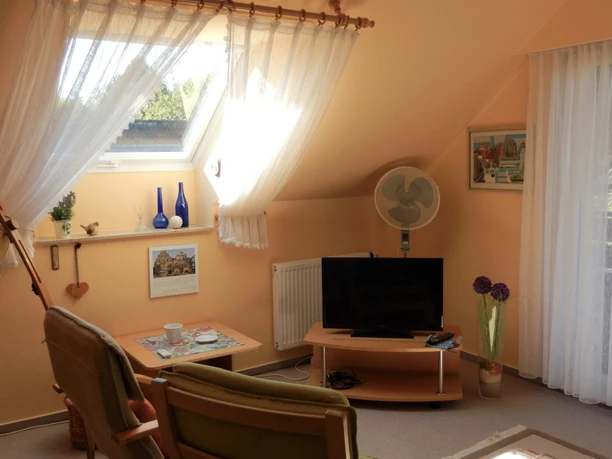 Ferienwohnung Schmidt Wohnzimmer