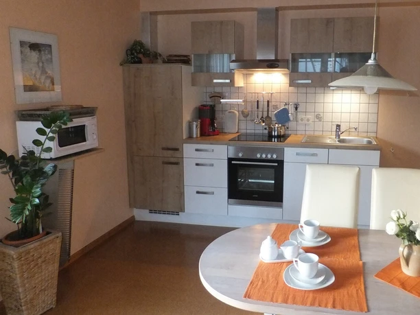 Küche Fewo am Mönkeberg