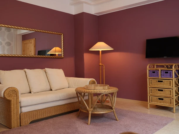 Petras Bed & Breakfast Wohnzimmer