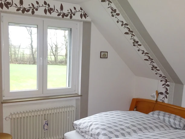 Ferienwohnung Am Kiesteich Schlafzimmer