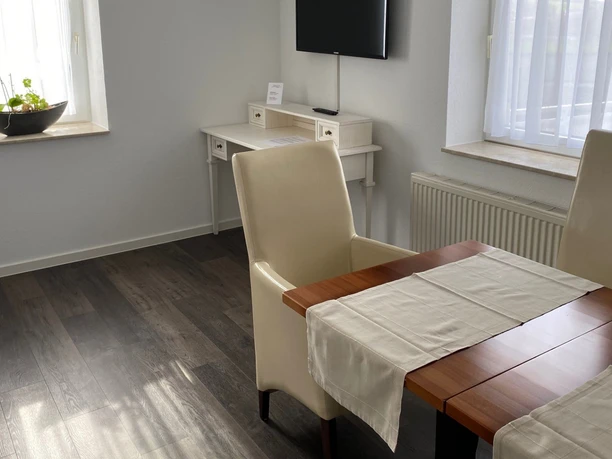 Weserlounge Apartments Essbereichbeispiel