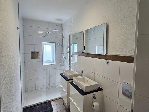 Ferienwohnung "Blick zur Weser" Schlafzimmer