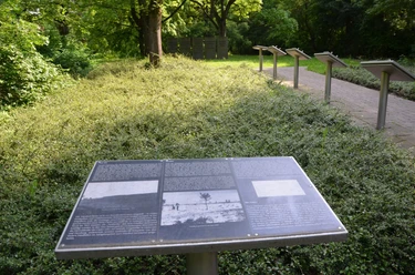 Infotafel Ehrenfriedhof Jammertal in Salzgitter