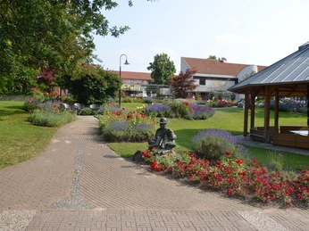 Gradierpavillon im Zentrum von Salzgitter-Bad