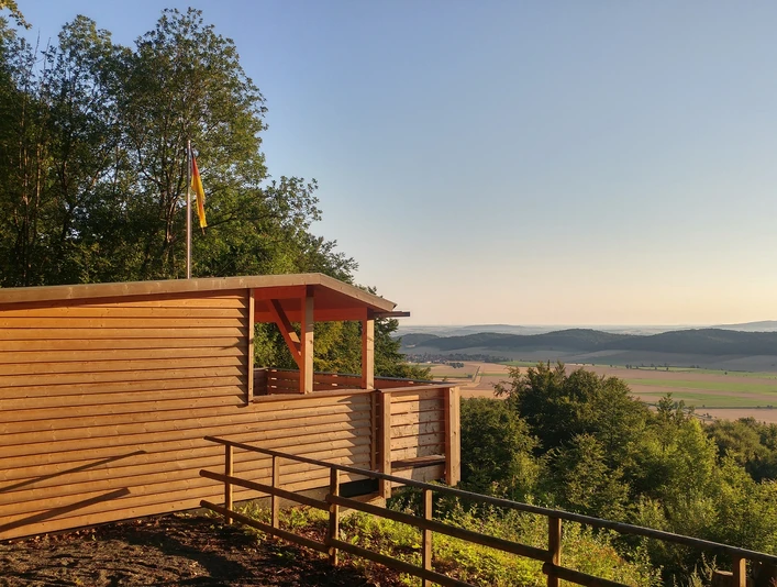 Leineberglandbalkon Aussicht