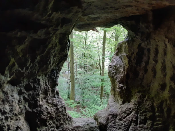 Fenster der Lippoldshöhle