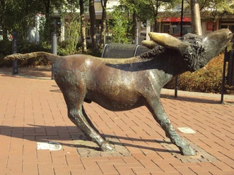 Skulptur Der störrische Esel in Salzgitter-Bad