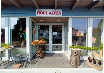 Außenansicht Eingang Hofladen Adler in Salzgitter-Üfingen