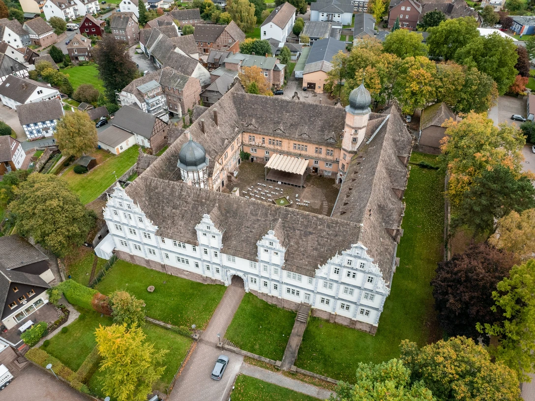 Weserrenaissanceschloss in Bevern
