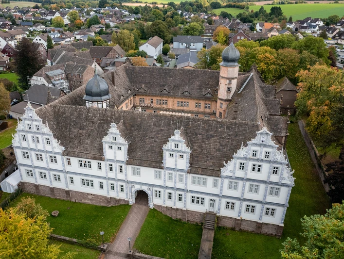 Weserrenaissanceschloss in Bevern
