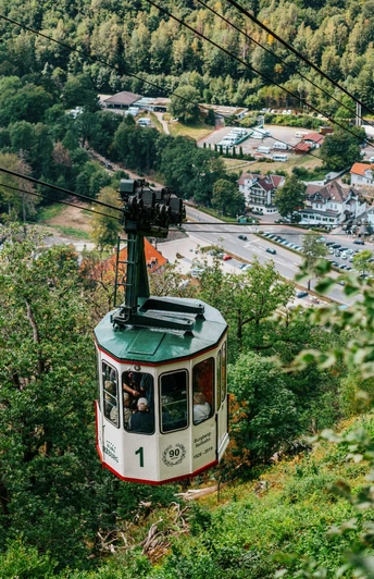 Die Burgberg Seilbahn Bad Harzburg