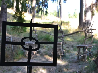 Harzer-Hexen-Stieg, Erlebnisinsel Thronkreis an der Königsburg