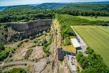 Luftbild natour.NAH.zentrum Schillat-Höhle