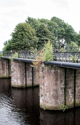 Stauschleuse in Schiffdorf