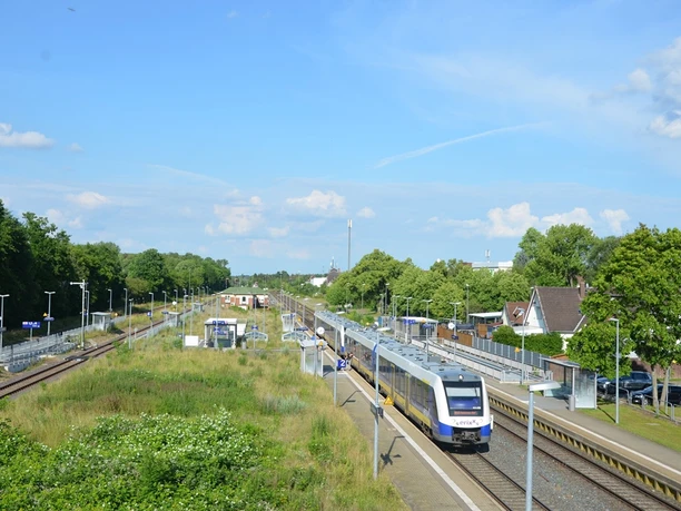 Bahnhof und Gleisanlage in Salzgitter-Ringelheim Bahnhof und Gleisanlage in Salzgitter-Ringelheim