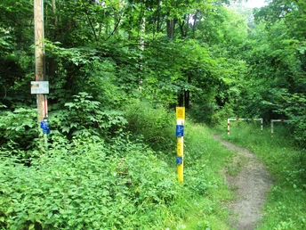 Salzgitter, Zugang zum Steinbruch Gebhardshagen
