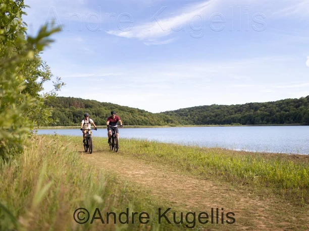 Der Reihersee im Höhenzug