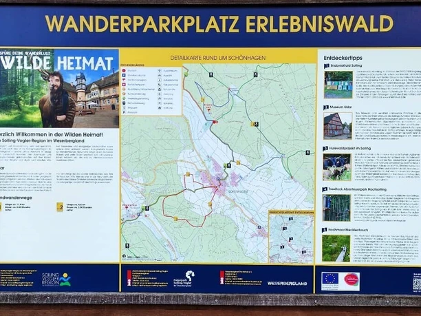 Wanderparkplatz ErlebnisWald Wanderparkplatz ErlebnisWald