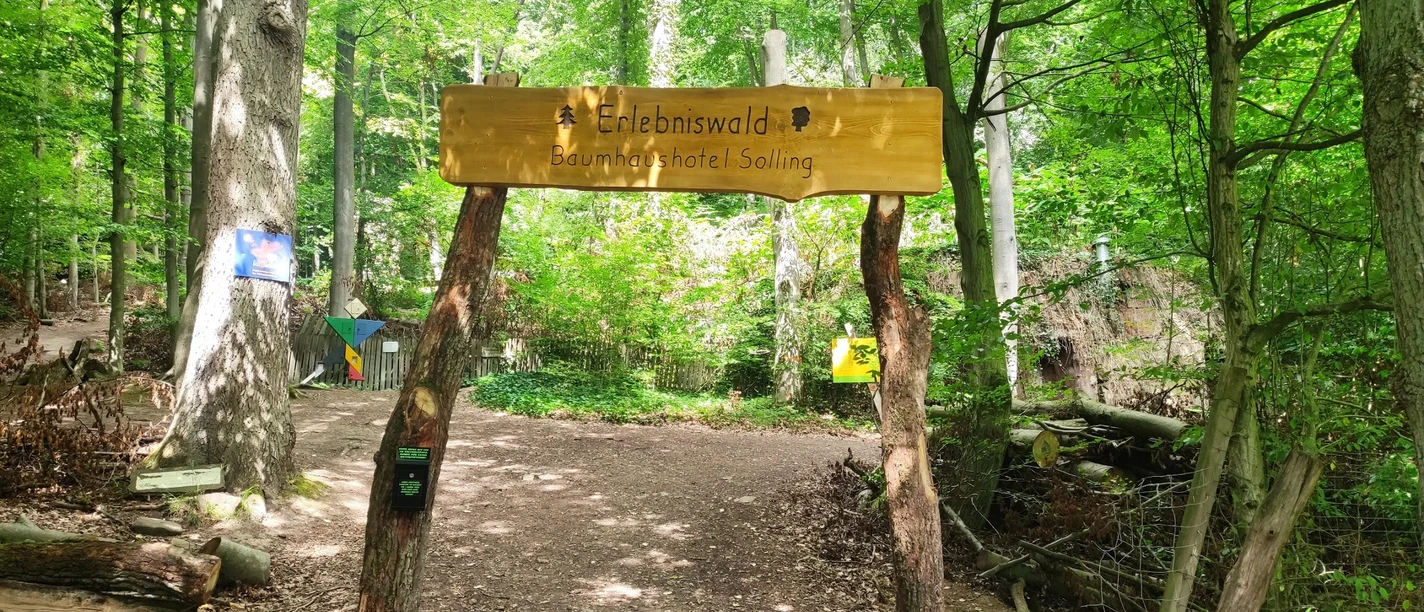 Eingang zum ErlebnisWald