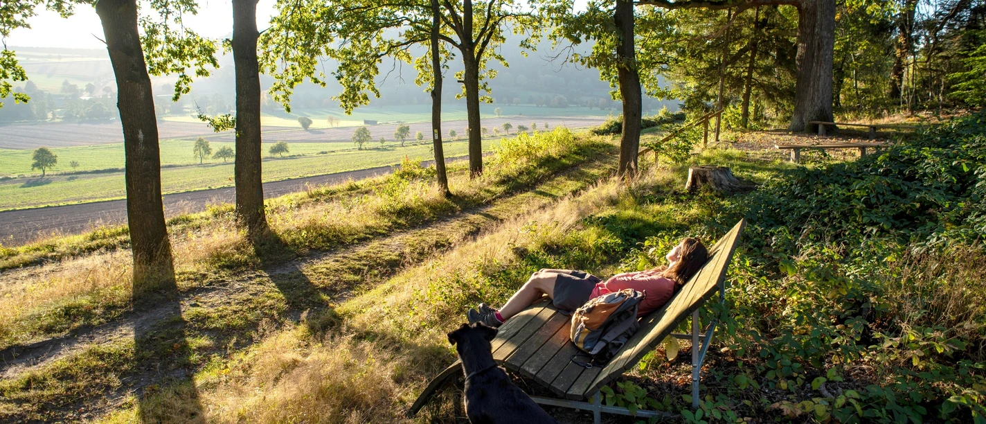 Wanderrast auf der Qualitätstour Lunauborn