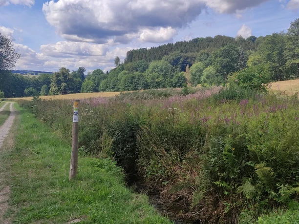 Wanderweg Lunauborn (Schö 1), Weserberglandweg (XW)
