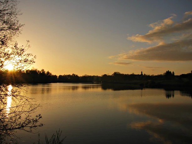 Abendstimmung am Gartower See