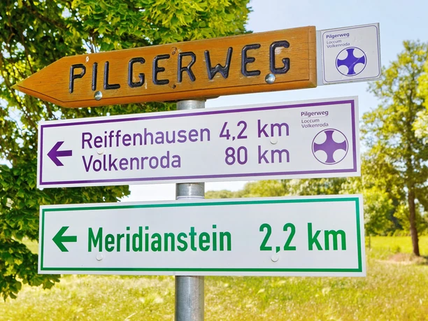 Wegweiser in Friedland Wegweiser in Friedland