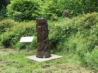 An unserer Station Wald. Hier erfahren Sie mehr darüber, wie wichtig Wald ist.