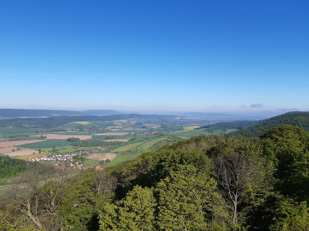 Blick vom Himmelbergturm