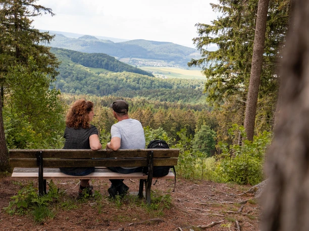 Wanderpause am Hilskammweg