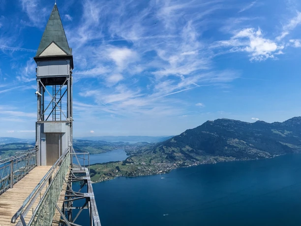 Hammetschwand Lift beim Felsenweg