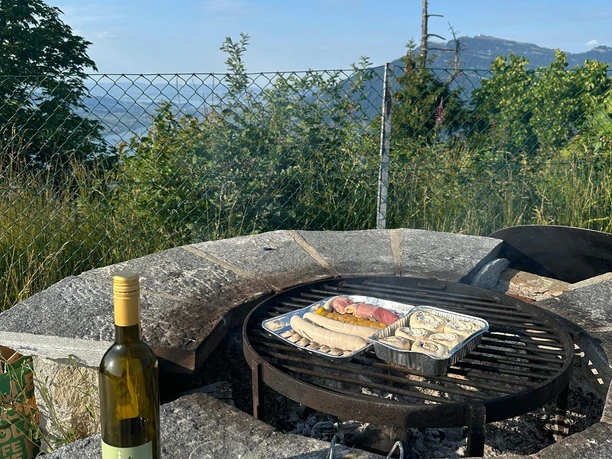 Feuerstelle beim Hammetschwand Aussichtspunkt