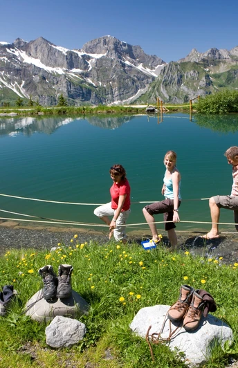 Kitzelpfad rund um den Härzlisee