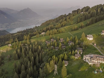 Rigi Burggeist aus der Vogelperspektive