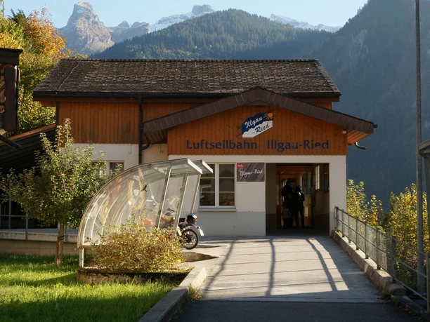 Bergstation Luftseilbahn Illgau-Ried