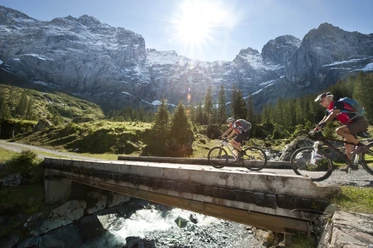 Brunnital-Bike-Tour: Biken unter der Ruchen-Nordwand - ein besonderes Erlebnis!