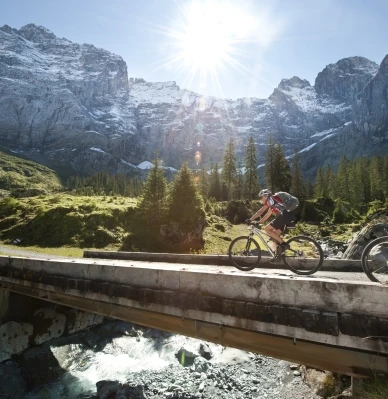 Brunnital-Bike-Tour: Biken unter der Ruchen-Nordwand - ein besonderes Erlebnis!