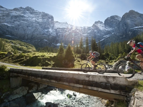 Brunnital-Bike-Tour: Biken unter der Ruchen-Nordwand - ein besonderes Erlebnis!
