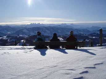 Auf dem Gipfel des Napf