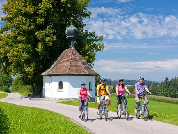 Unterwegs auf der Herzroute #99 auf der Etappe Zug - Willisau.