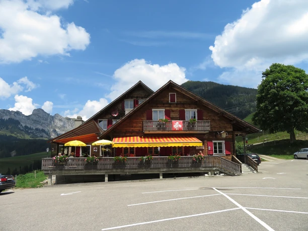 Alprestaurant Stäldeli in Flühli ist Start- und Endpunkt der Rundwanderung.