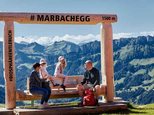 Fotostopp auf der Marbachegg
