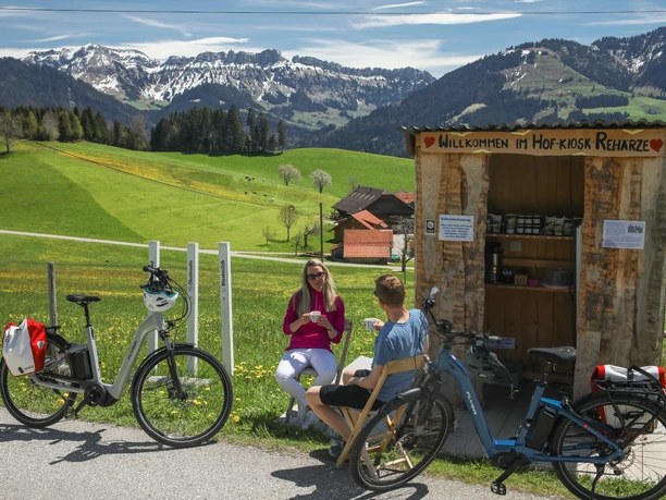 Hof-Kiosk Rehärze beim Oberberg in Schüpfheim.