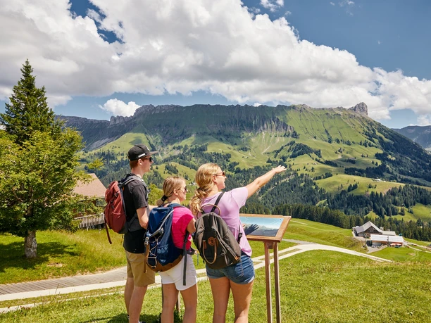 Wandern auf der Marbachegg