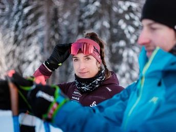 Langläufer/In, Nahaufnahme