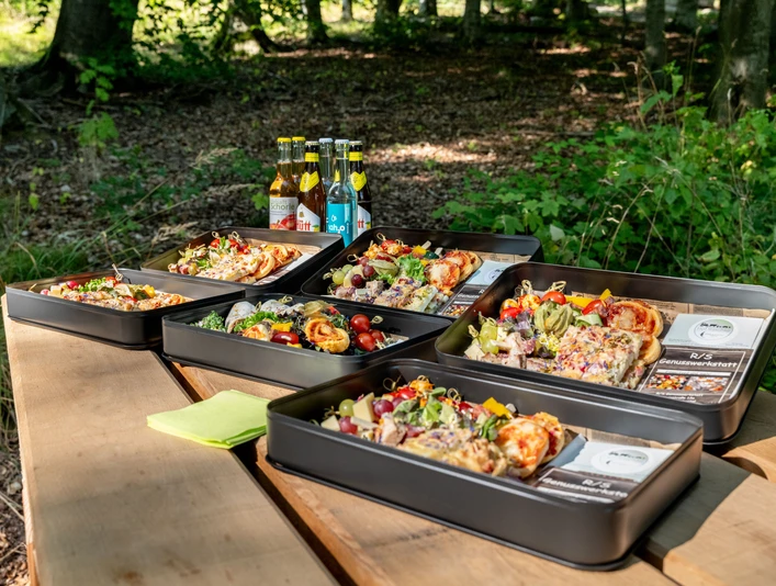 Fingerfoodbox im Naturpark Habichtswald
